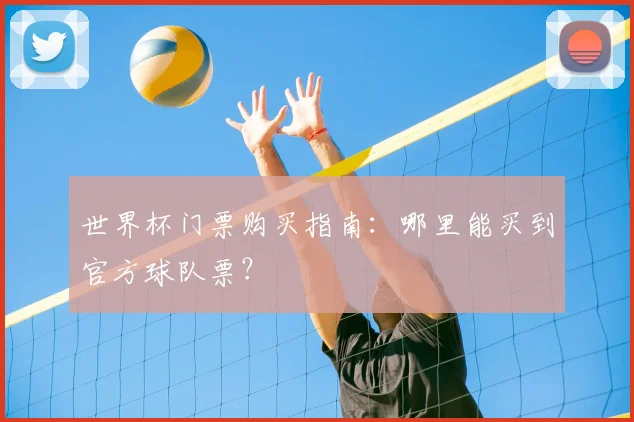 世界杯门票购买指南：哪里能买到官方球队票？